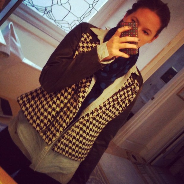 houndstooth jacket