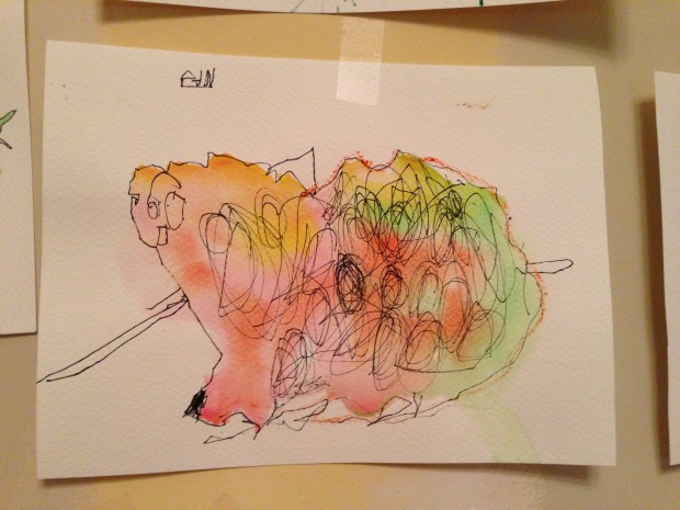 art project water color 3