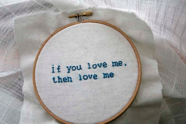 if you love me then love me