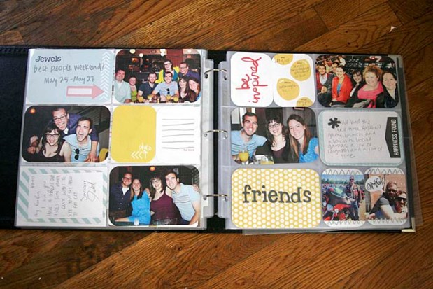 project life scrapbook