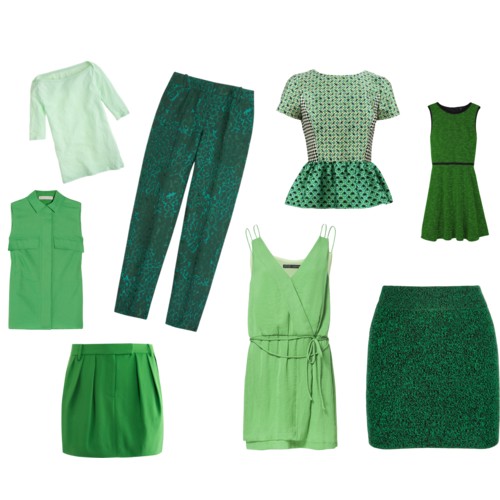 green dress polyvore Green Bow Collar Long Sleeve 1940S Bodycon Vintage Dress With Golden B –  Jolly Vintage