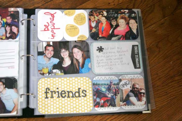 right page project life rae's days