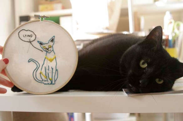 #fatcat and #lyingcat