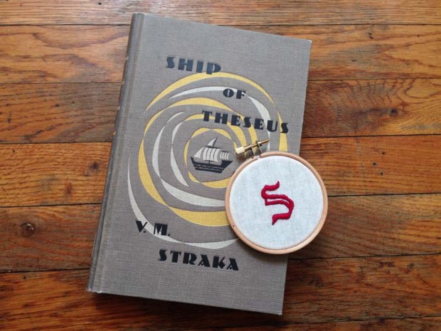 embroidery of s. by doug dorst and j.j. abrams