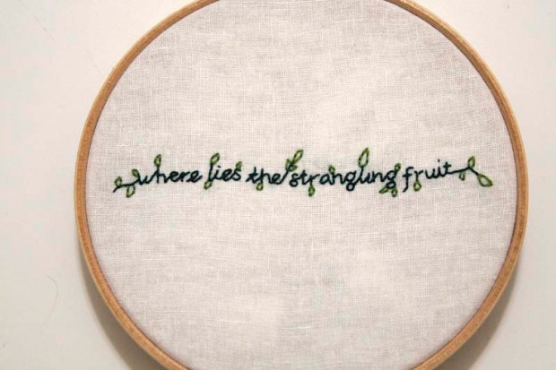 embroidery from annihilation