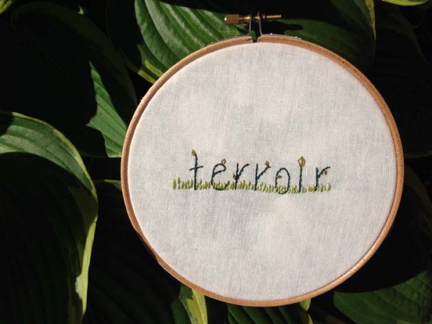 embroidery from jeff vandermeer's authority